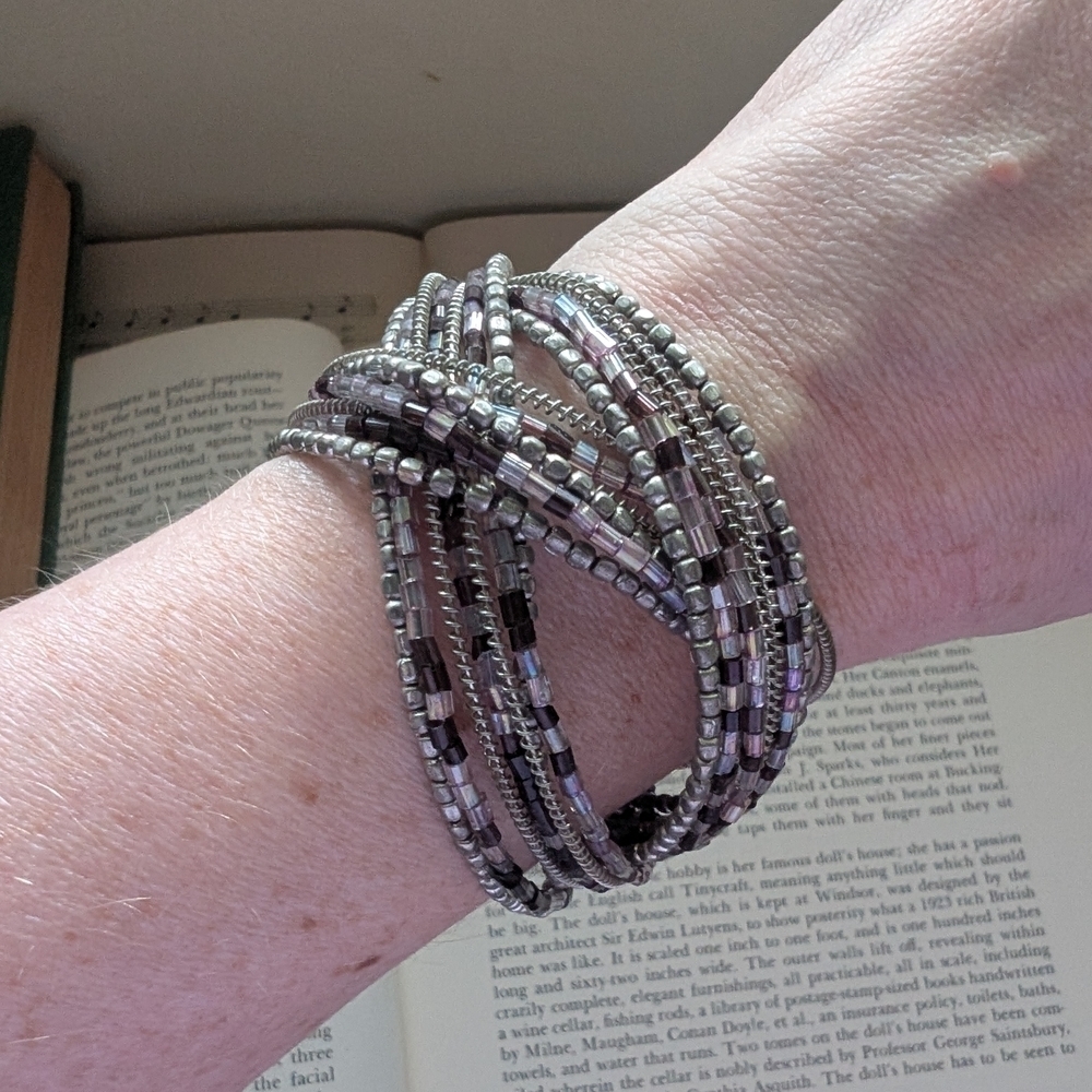 Multi-Strand Beaded Bracelet - Picture 4 of 9